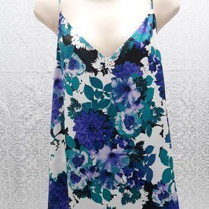 Calvin Klein Women Tank Top Floral Rose Camisole